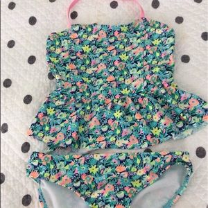 ✨Floral two pieces swimsuit